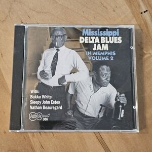Mississippi Delta Blues Jam In Memphis Vol. 2‎ Arhoolie CD 386 Classic Blues